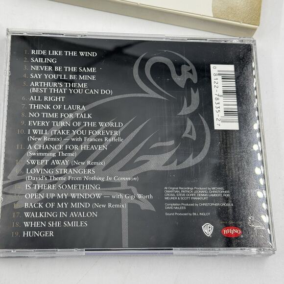 CHRISTOPER CROSS The Very Best Of 2002 Warner Bros CD w Slip Cover. EX COND - Picture 6 of 8